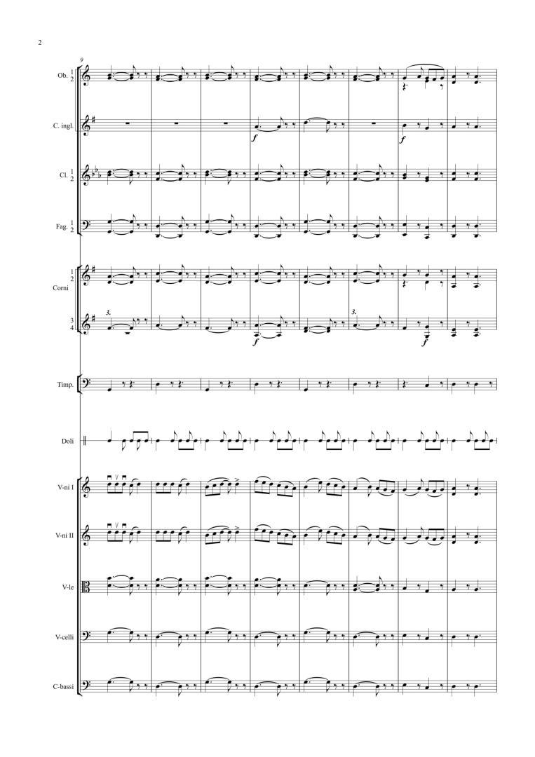 Dance “Mokhevuri” – Symphonic Picture – Elegy