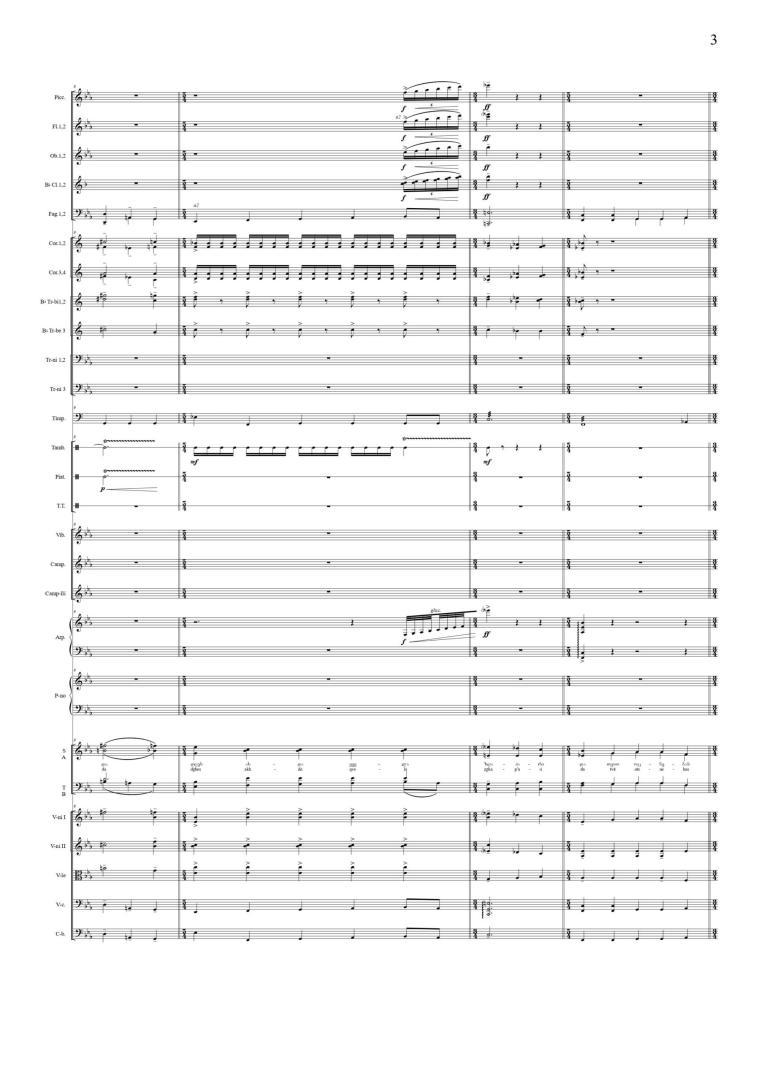 Immortality – Cantata for Choir, Reader and Symphony Orchestra