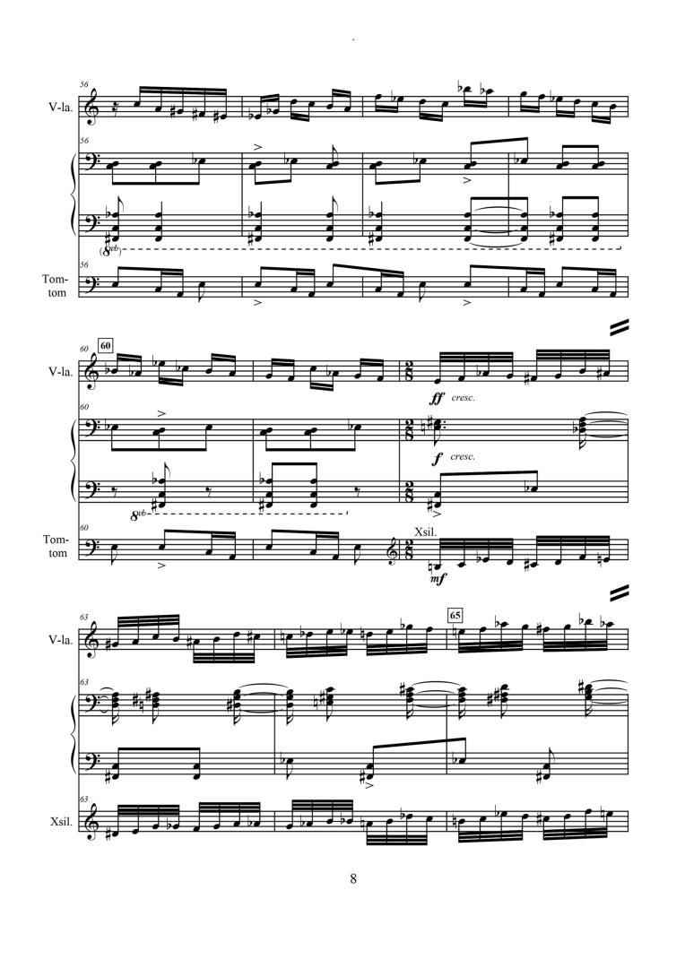 “Impressions“ – Piano Score