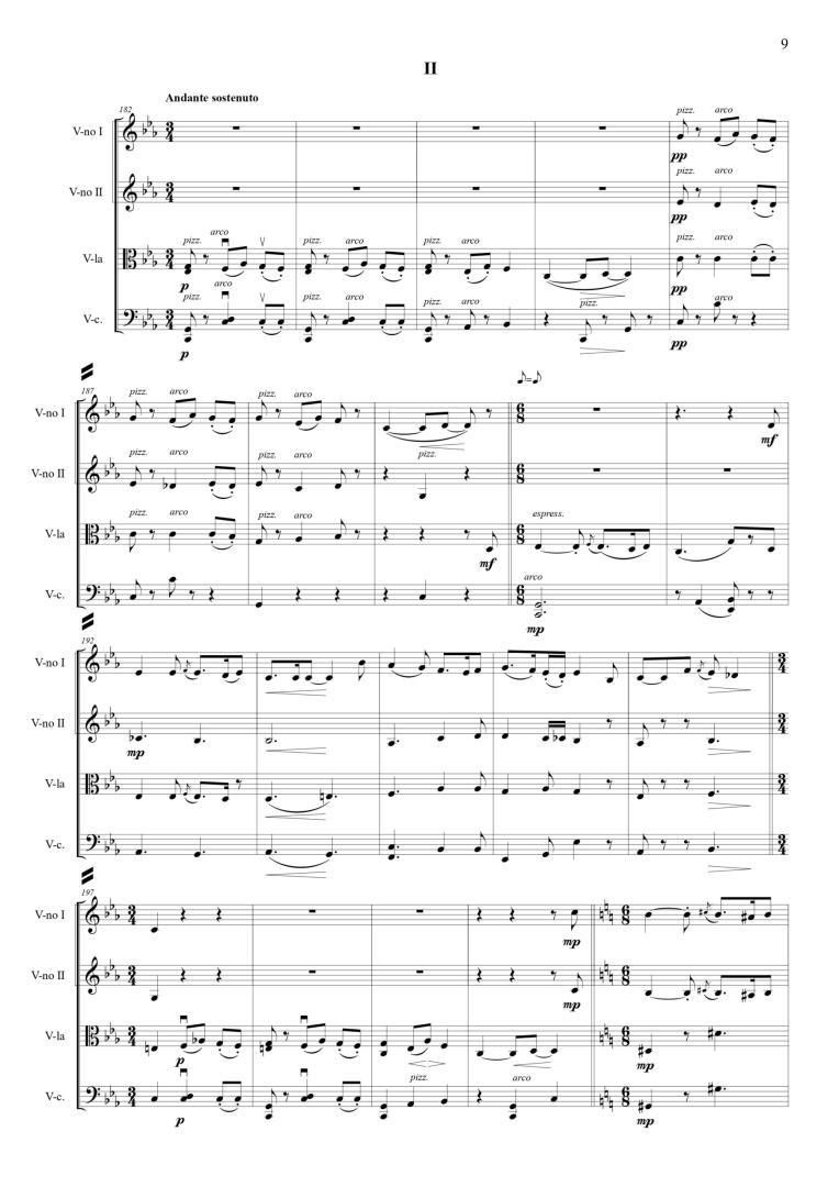 String Quartet N 1